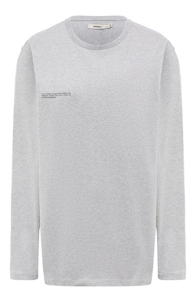 Хлопковый лонгслив PANGAIA, арт. SEAWEED FIBER LONG SLEEVE T, фото 1