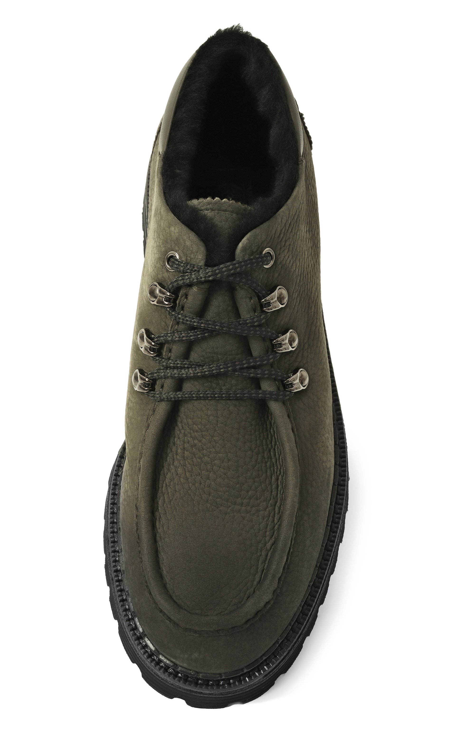 Ботинки из нубука ZILLI, арт. H0152AM1085VSTJ01, фото 6