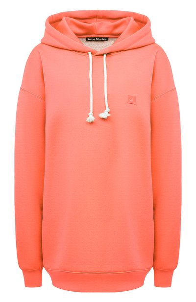 Женский хлопковое худи ACNE STUDIOS, арт. CI0065/W