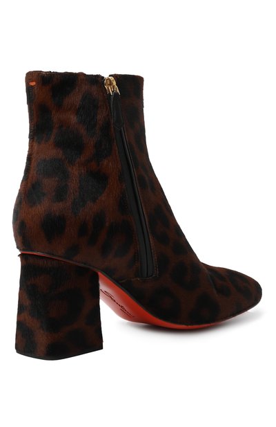 Кожаные ботильоны SANTONI, арт. WTCG71192SX1NULA, фото 5