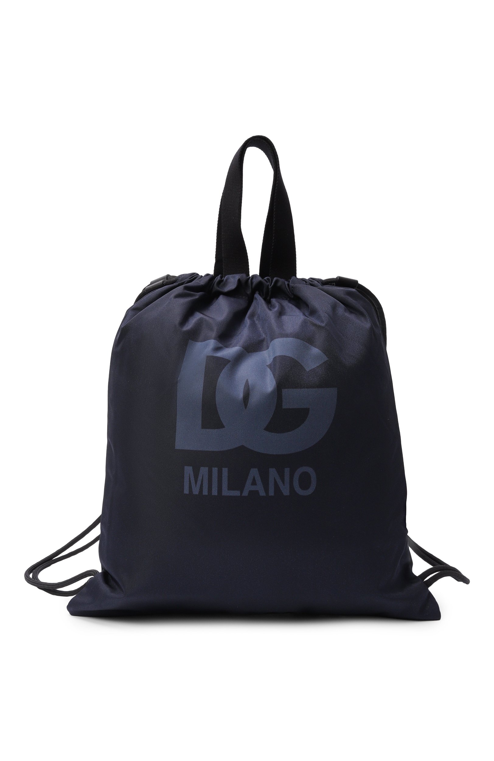 Сумка-рюкзак DOLCE & GABBANA темно-синего цвета по цене 22350 руб., арт. EM0150/AZ589, фото 1 Сумка-рюкзак DOLCE & GABBANA, арт. EM0150/AZ589, фото 1