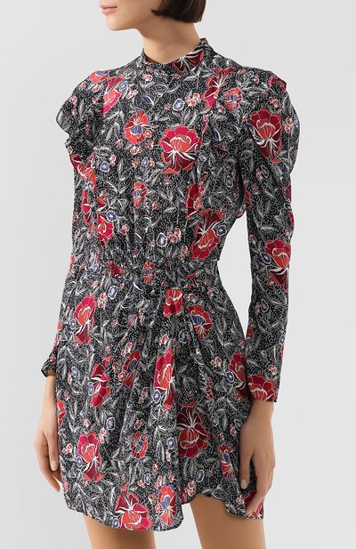 Шелковое платье ISABEL MARANT ETOILE, арт. R01463-19A032E/Y0ANA, фото 3