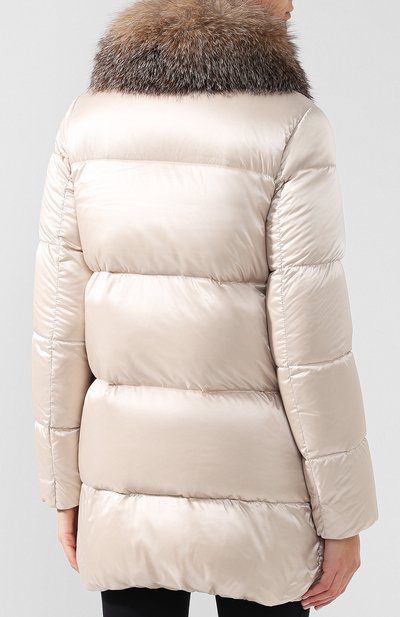 Пуховик с меховым воротником MONCLER, арт. D2-093-46903-20-57869, фото 4