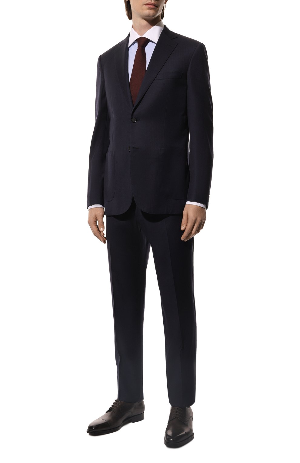 Хлопковая сорочка CORNELIANI, арт. 90P110-2811276/00, фото 2