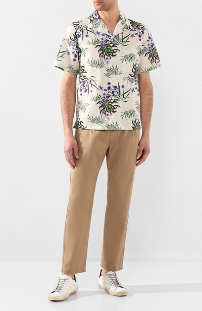 Рубашка из смеси хлопка и льна KENZO, арт. FA55CH5291LI, фото 2