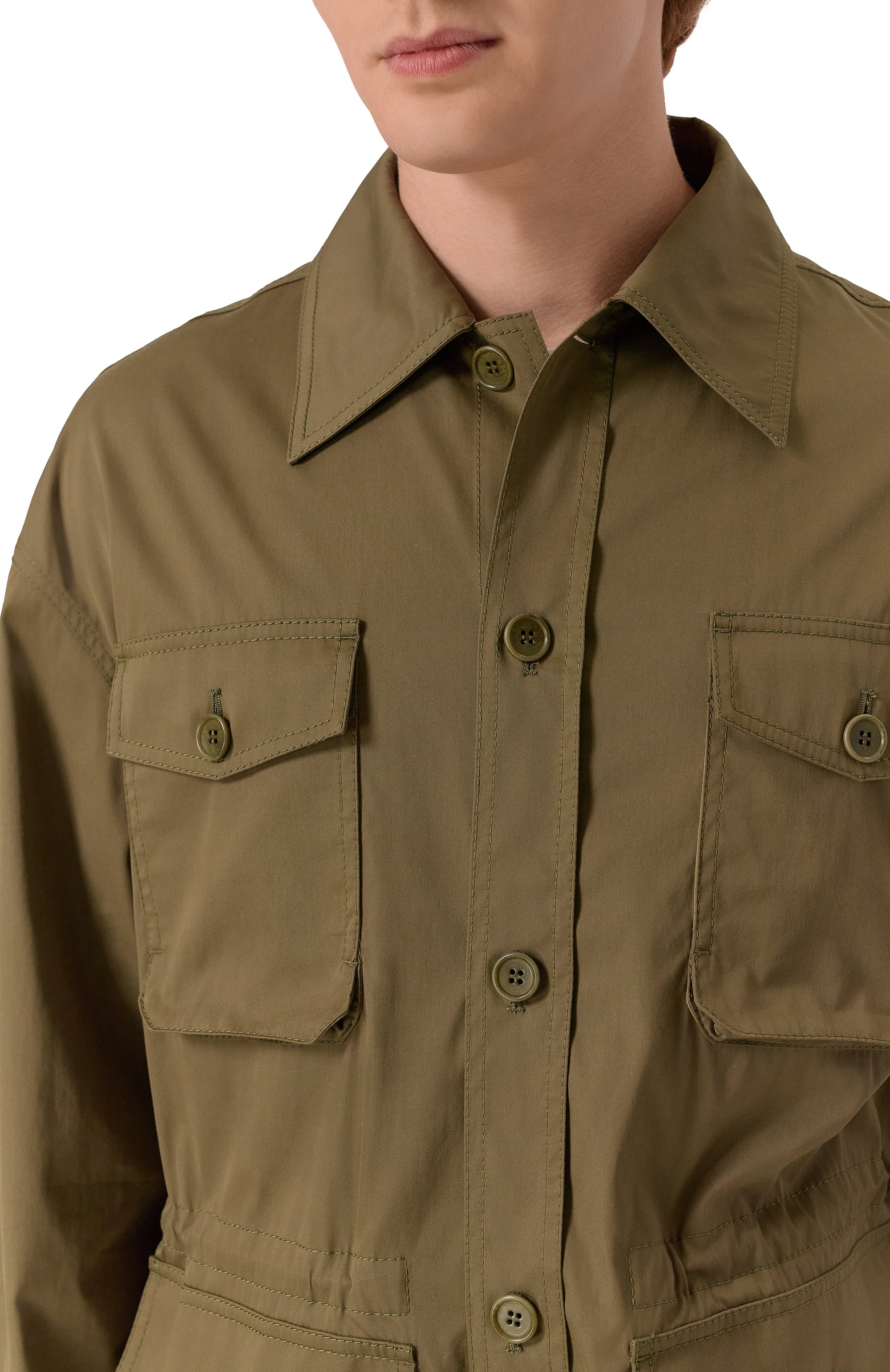 Куртка из хлопка и шелка MVST, арт. 0011/0224, фото 5