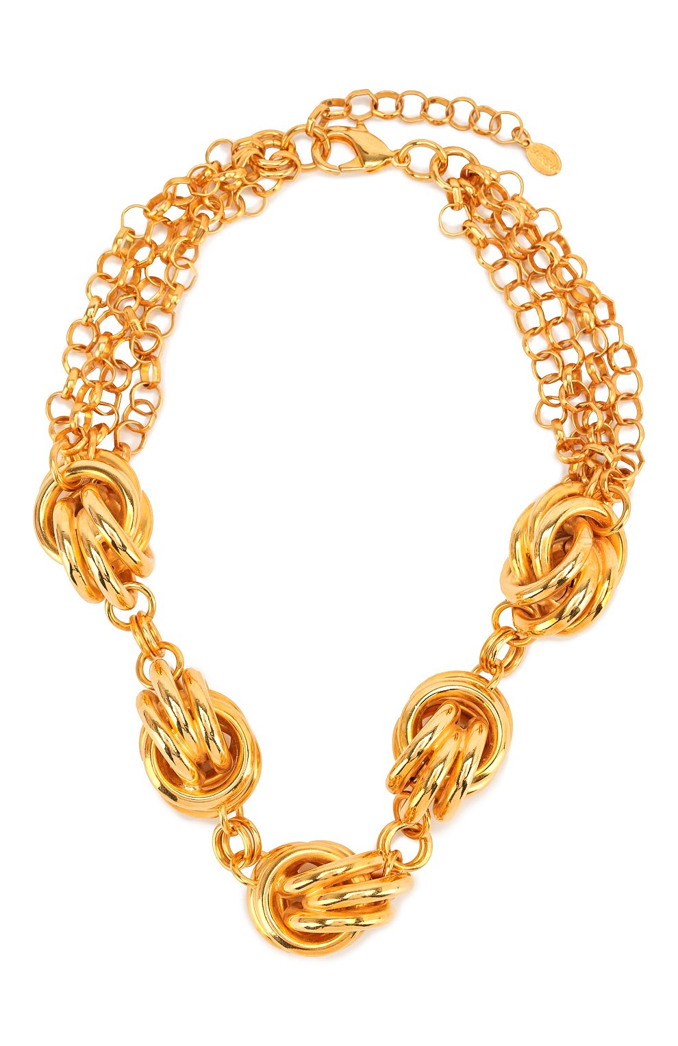 Колье LARISA BARRERA золотого цвета по цене 42550 руб., арт. MN880G, фото 1 Колье LARISA BARRERA, арт. MN880G, фото 1