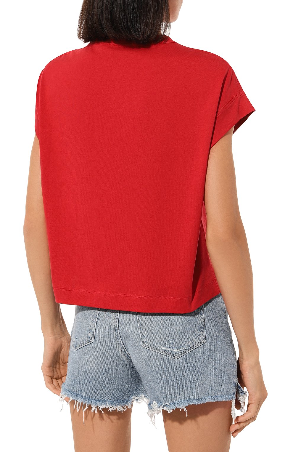 Хлопковая футболка BRUNELLO CUCINELLI, арт. MP045BX910, фото 4