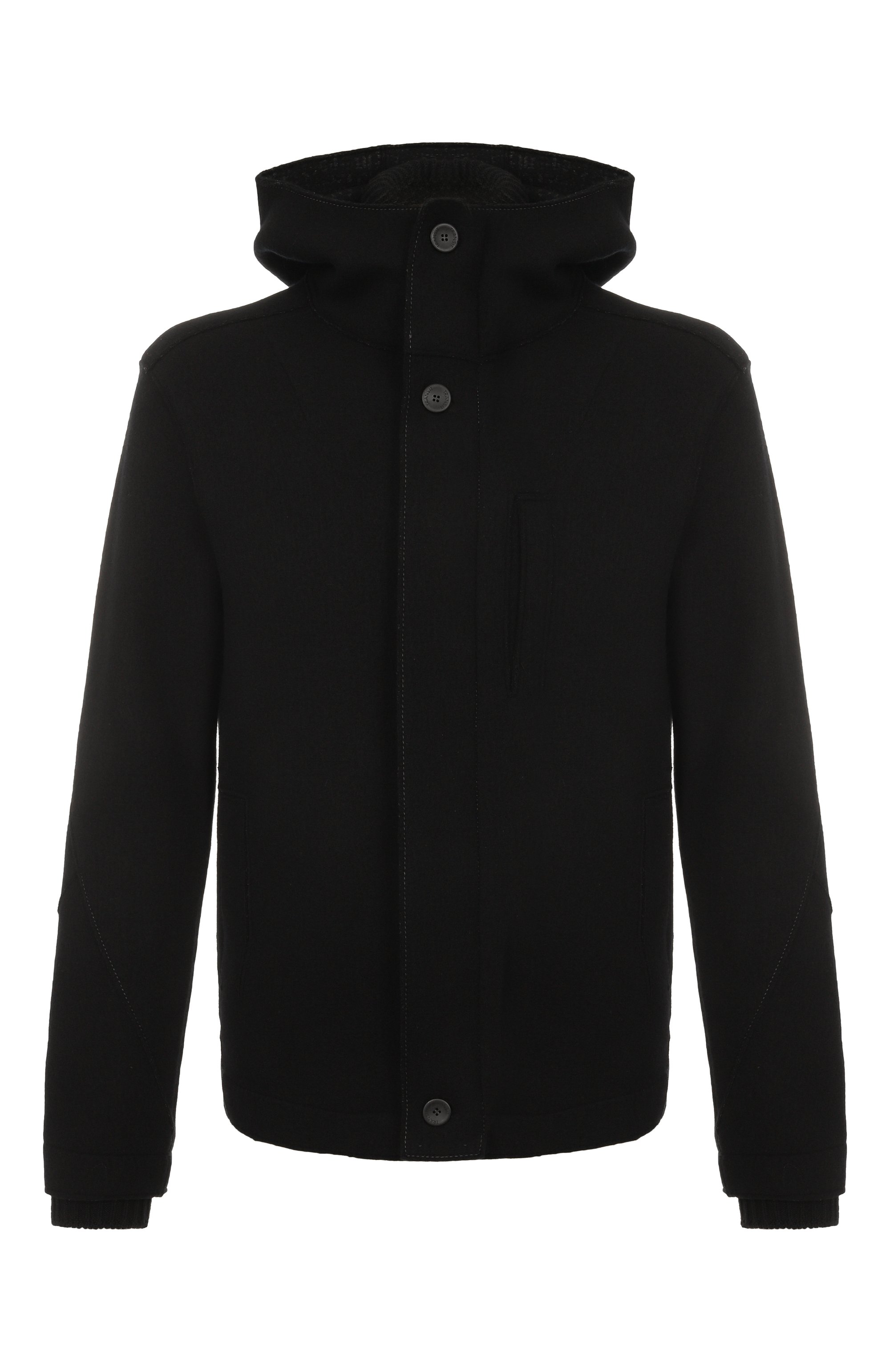 Куртка из шерсти и вискозы TRANSIT, арт. CFUTRBL210, фото 1