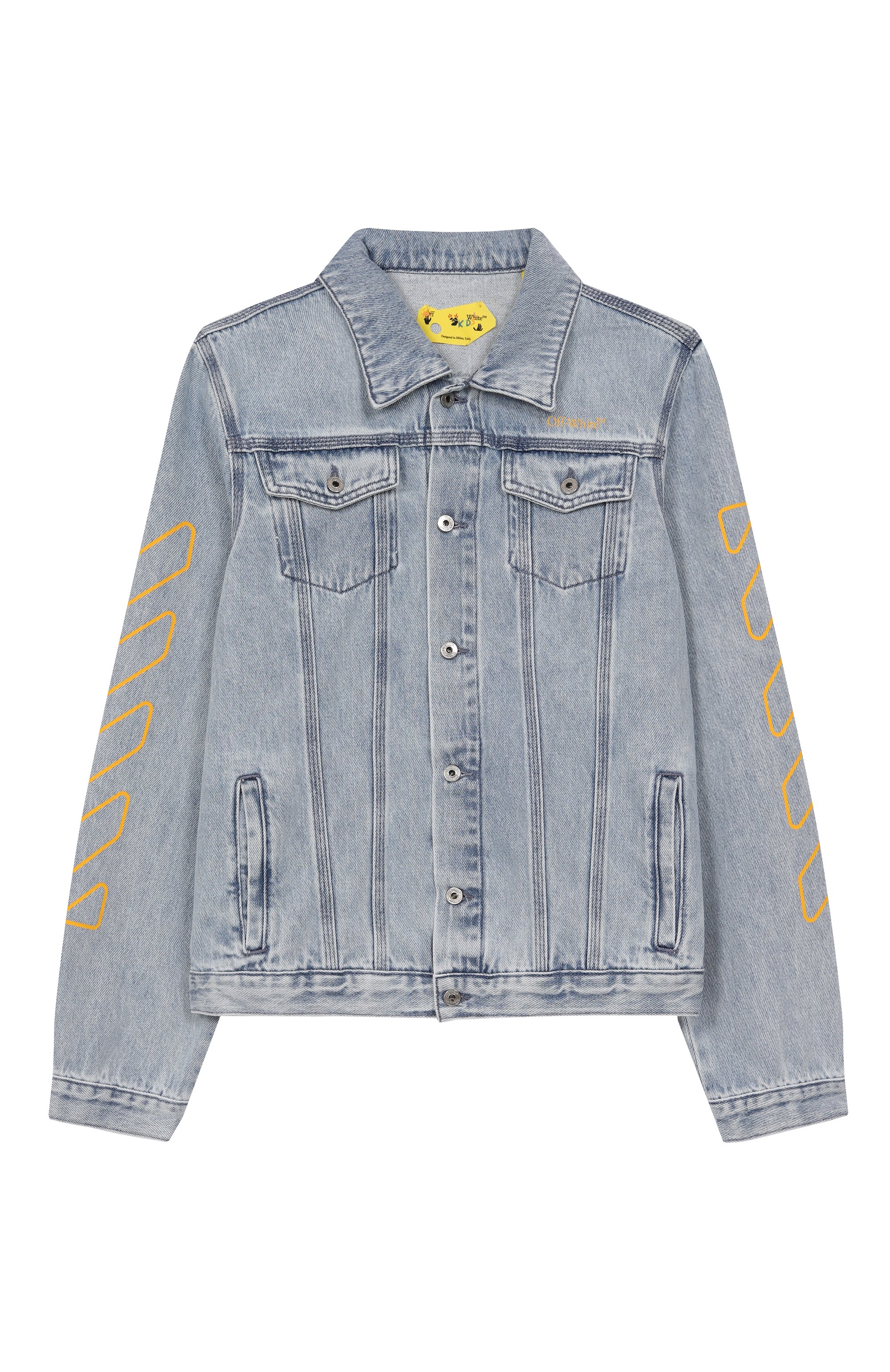 Джинсовая куртка OFF-WHITE, арт. 0BYE001S25DEN001/12+, фото 1