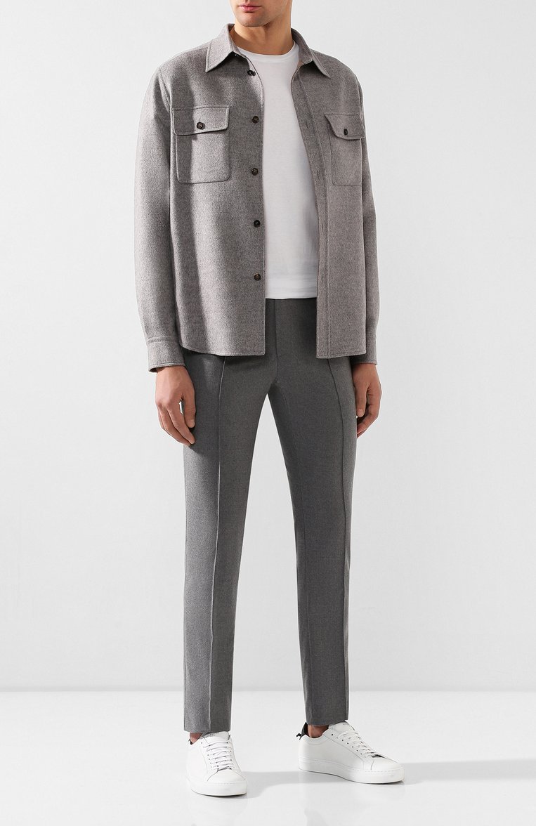 Шерстяные брюки BRIONI, арт. RPM10L/0ZA0K/SIDNEY, фото 2