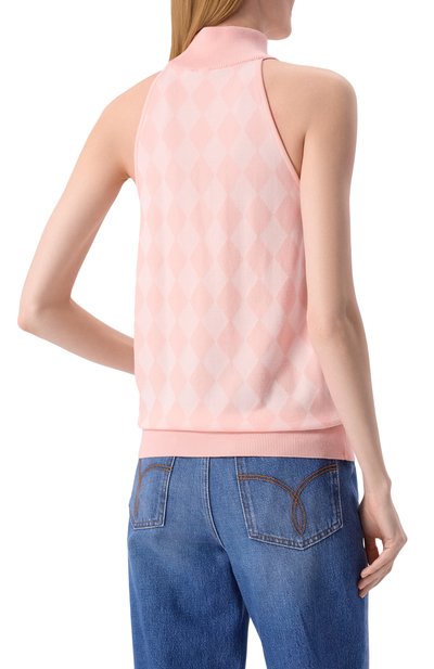 Топ из шерсти и вискозы BALMAIN, арт. DF1AE090/KG62, фото 4