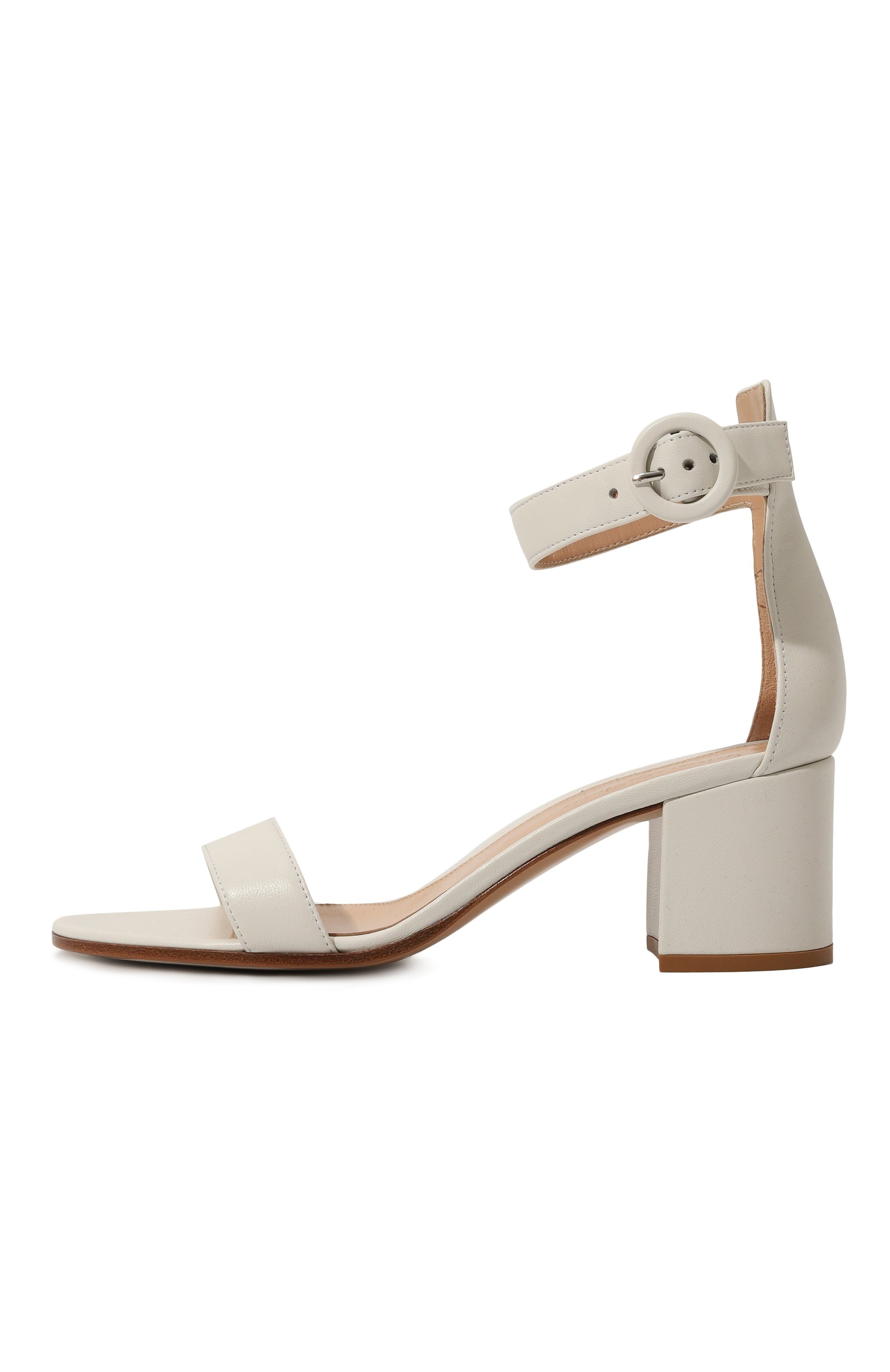 Замшевые босоножки versilia 60 GIANVITO ROSSI белого цвета по цене 69800 руб., арт. G60357.60RIC.NAPBIAN, фото 4 Замшевые босоножки versilia 60 GIANVITO ROSSI, арт. G60357.60RIC.NAPBIAN, фото 4