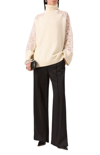 Свитер из шерсти и кашемира ELIE SAAB, арт. T0101, фото 2