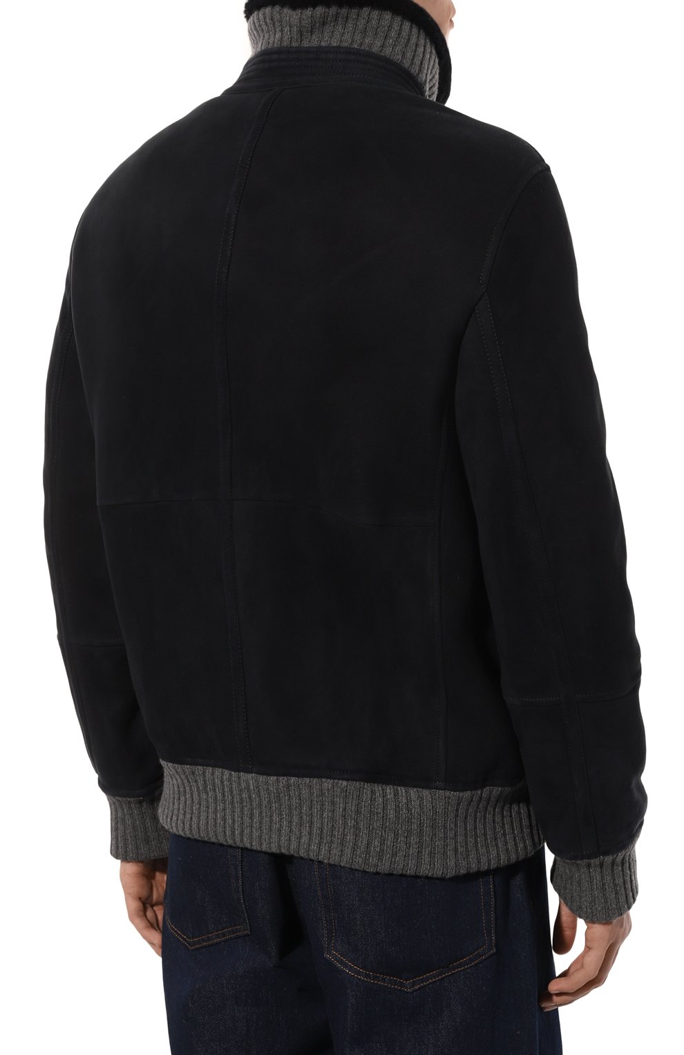 Бомбер из овчины BRUNELLO CUCINELLI, арт. MPMLP1737, фото 4