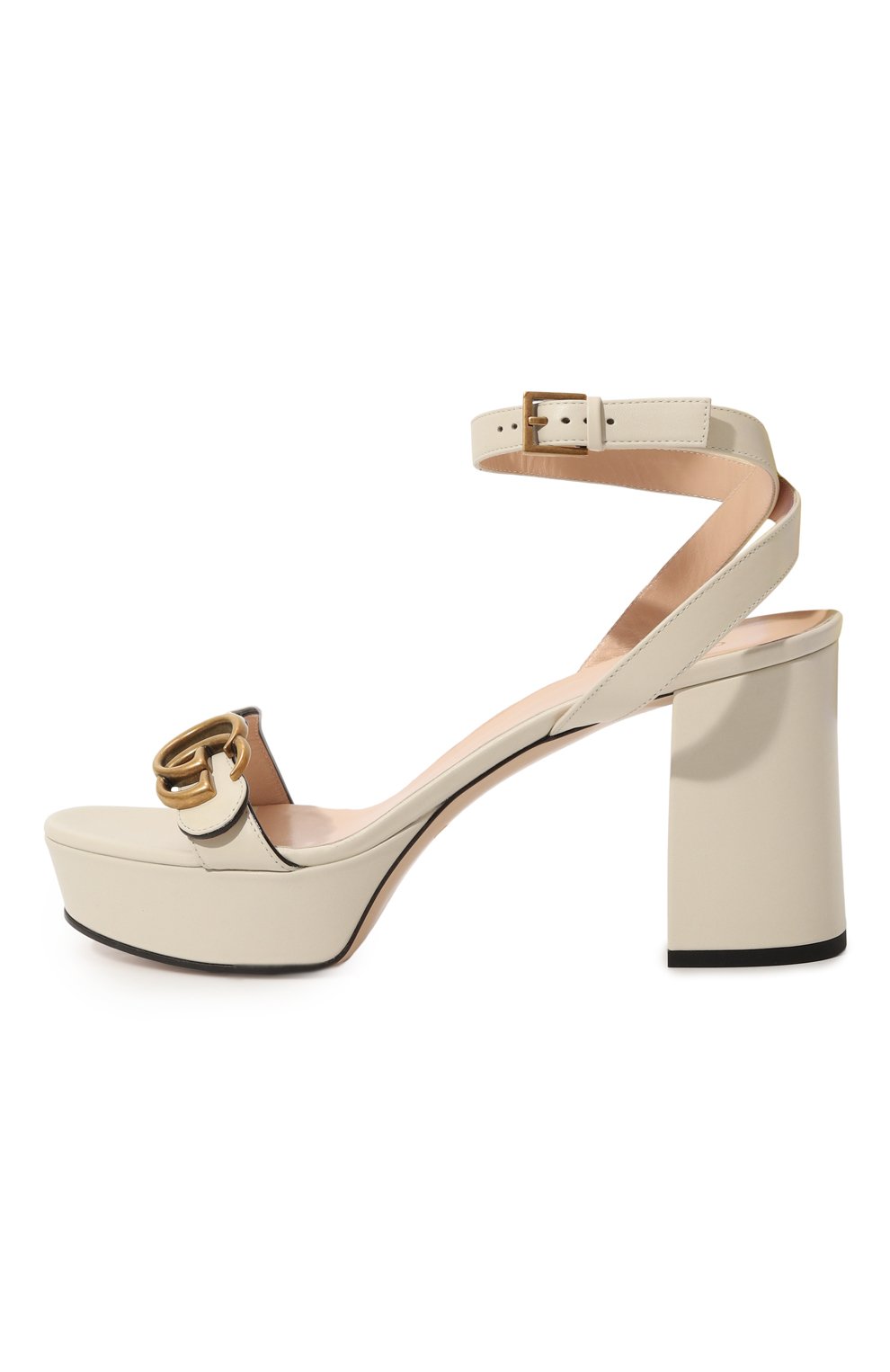 Кожаные босоножки marmont GUCCI, арт. 573022 A3N00, фото 4