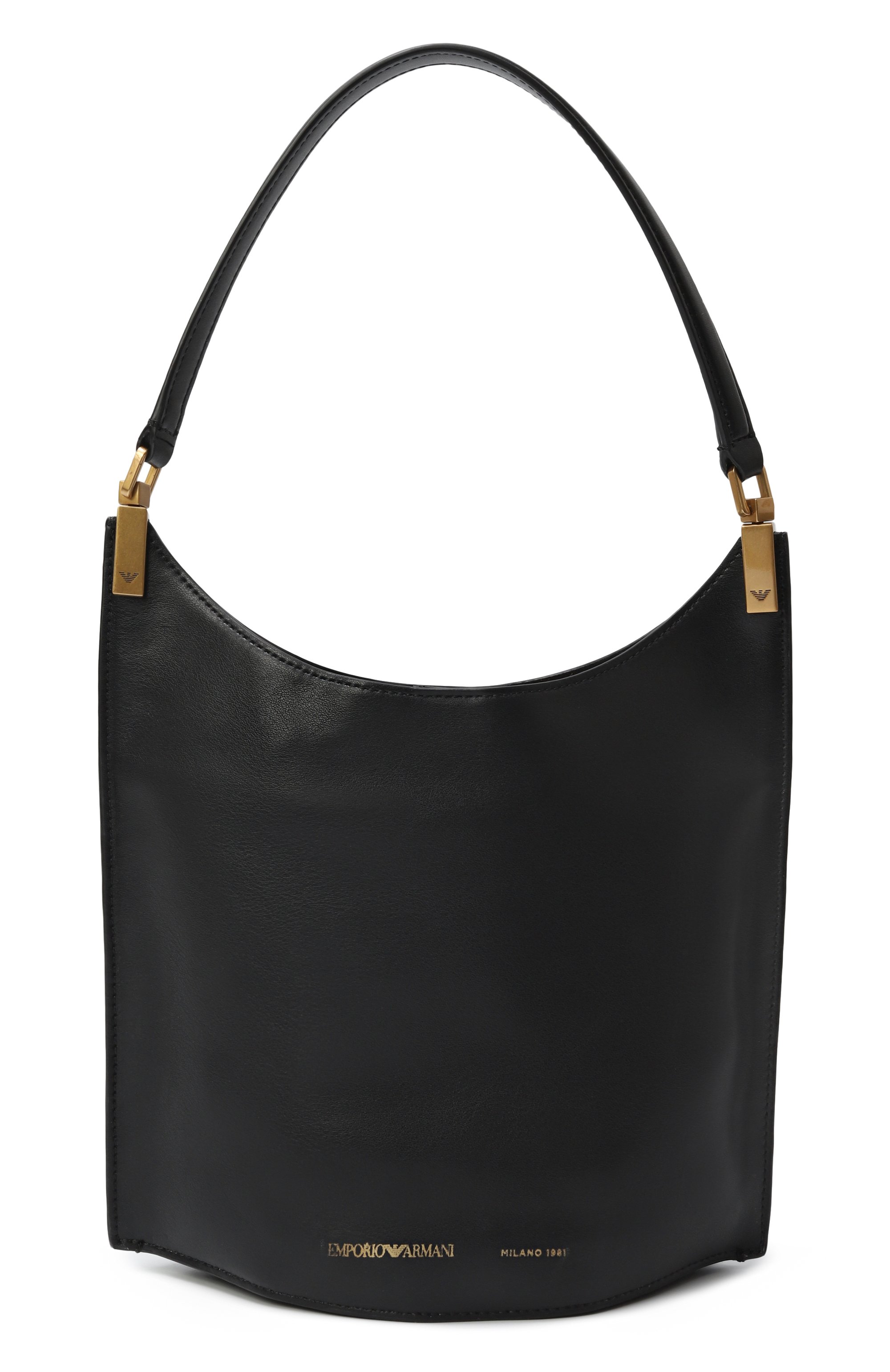 Сумка EMPORIO ARMANI черного цвета по цене 66700 руб., арт. EW001948/AF13383, фото 1 Сумка EMPORIO ARMANI, арт. EW001948/AF13383, фото 1