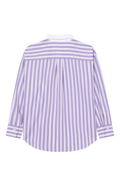 Рубашка из хлопка и шелка BRUNELLO CUCINELLI, арт. BH757C859B, фото 2