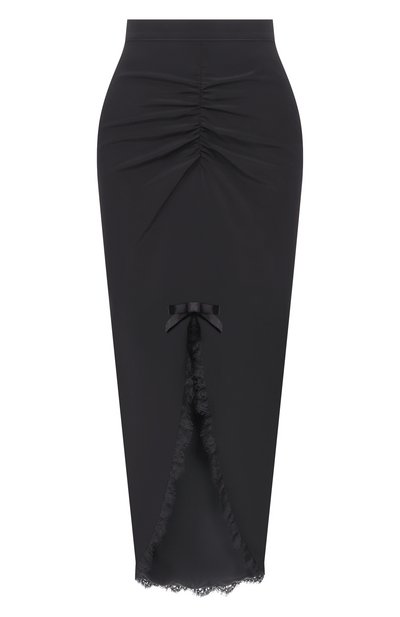 Женская шелковая юбка ALESSANDRA RICH, арт. FABX4283/F3057