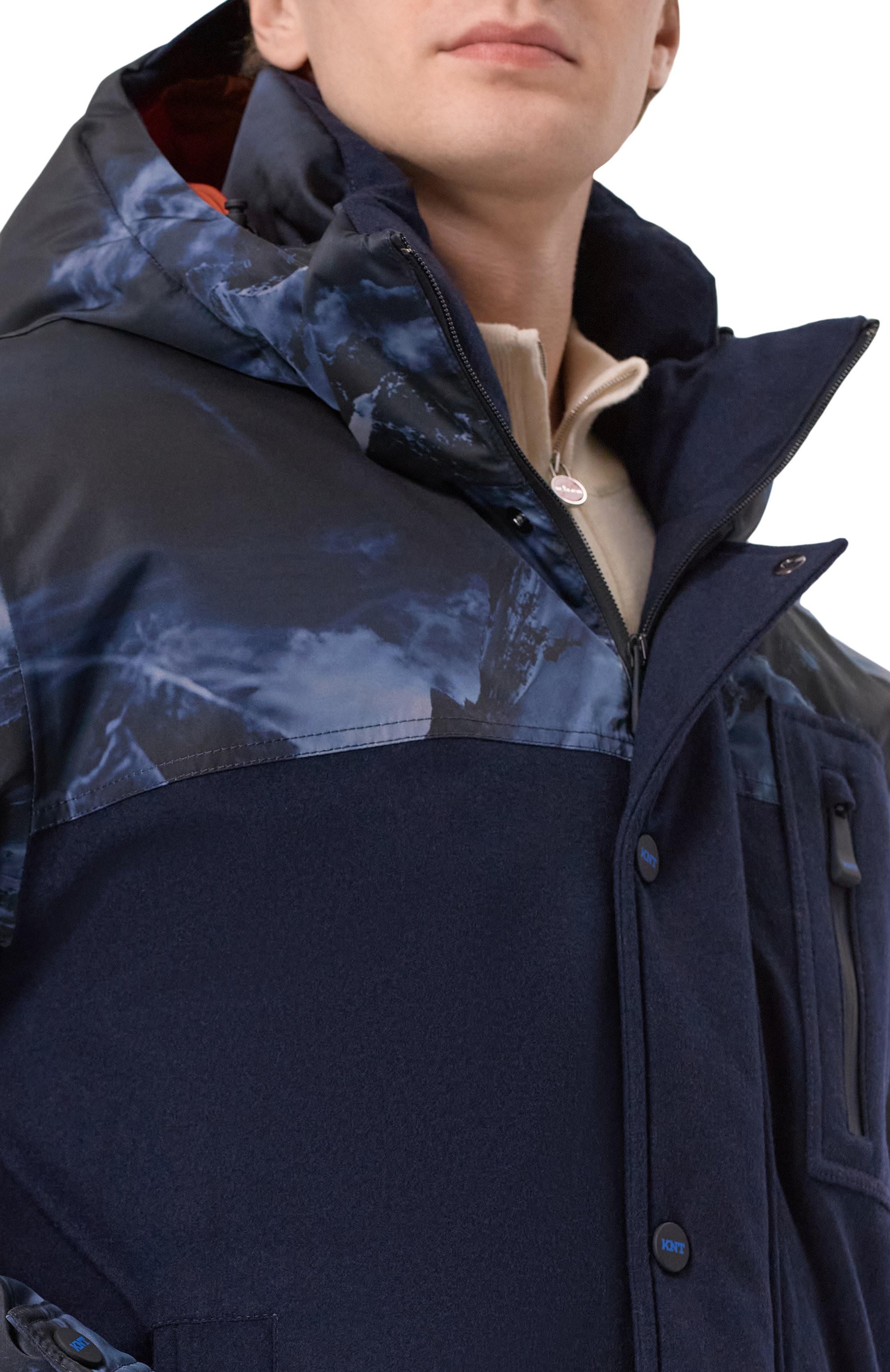 Кашемировый пуховик KITON, арт. UGK149K0281H02, фото 5