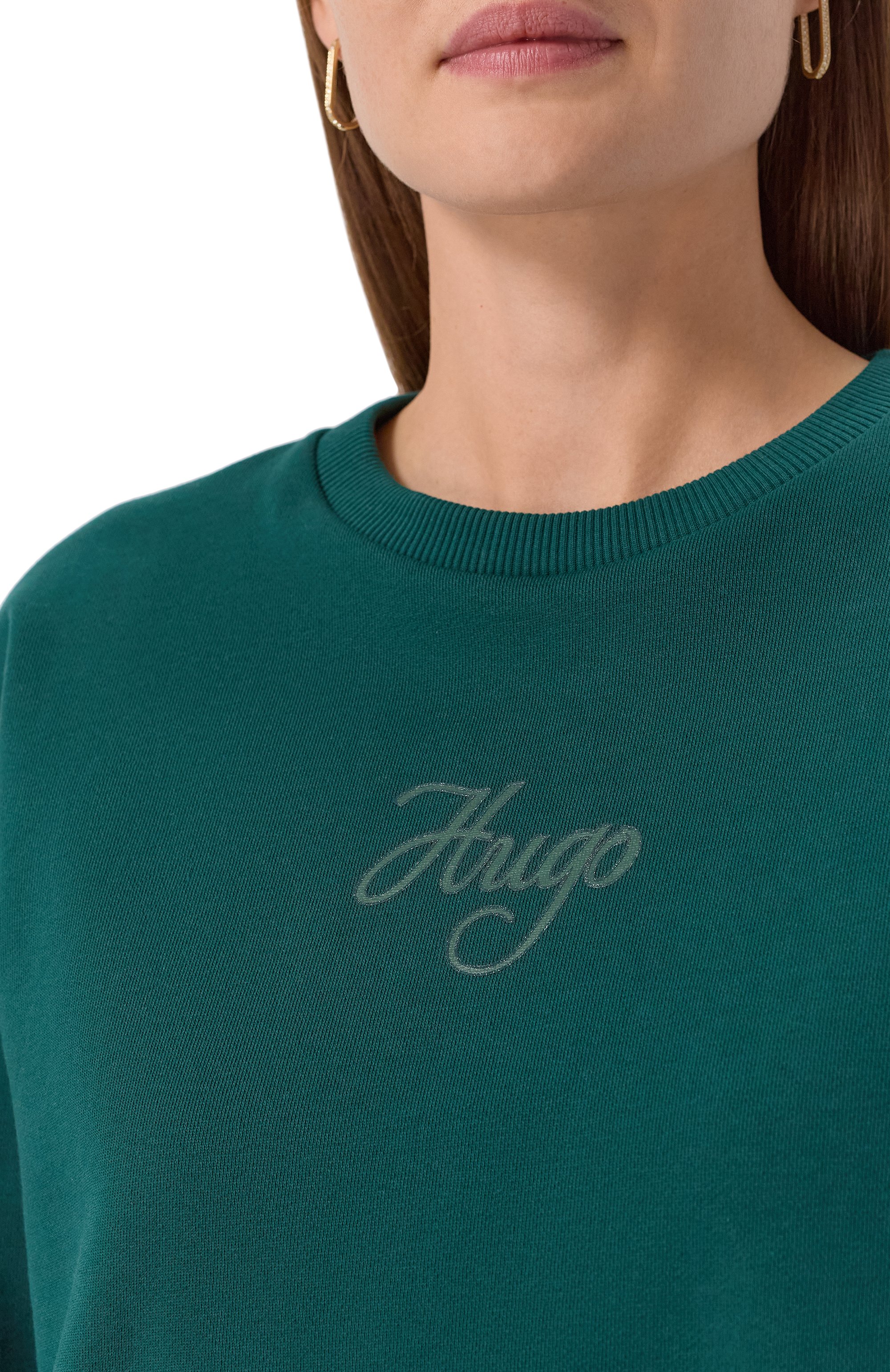 Хлопковый свитшот HUGO, арт. 50550149, фото 5