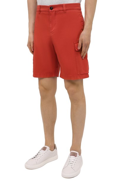 Хлопковые шорты BRUNELLO CUCINELLI, арт. M289LV0310, фото 3