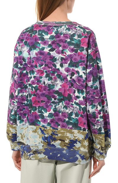 Хлопковый свитшот DRIES VAN NOTEN, арт. 231-031124-6632, фото 4