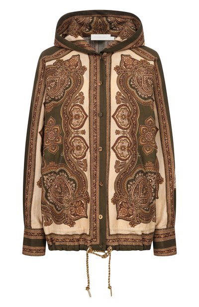 Женская хлопковая рубашка ZIMMERMANN, арт. 8786TSS263_001