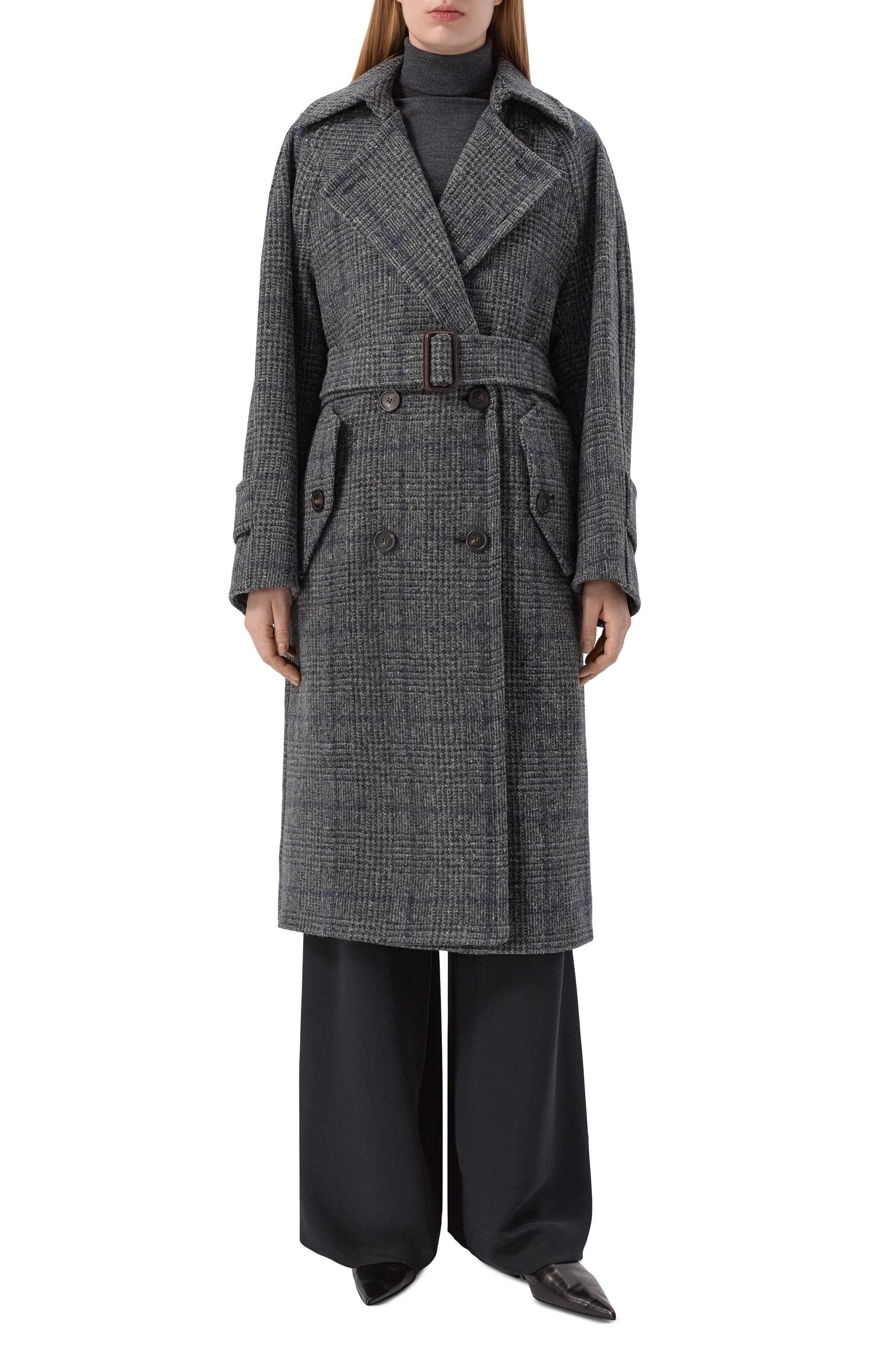 Твидовое пальто WEEKEND MAX MARA, арт. SESTRI, фото 3