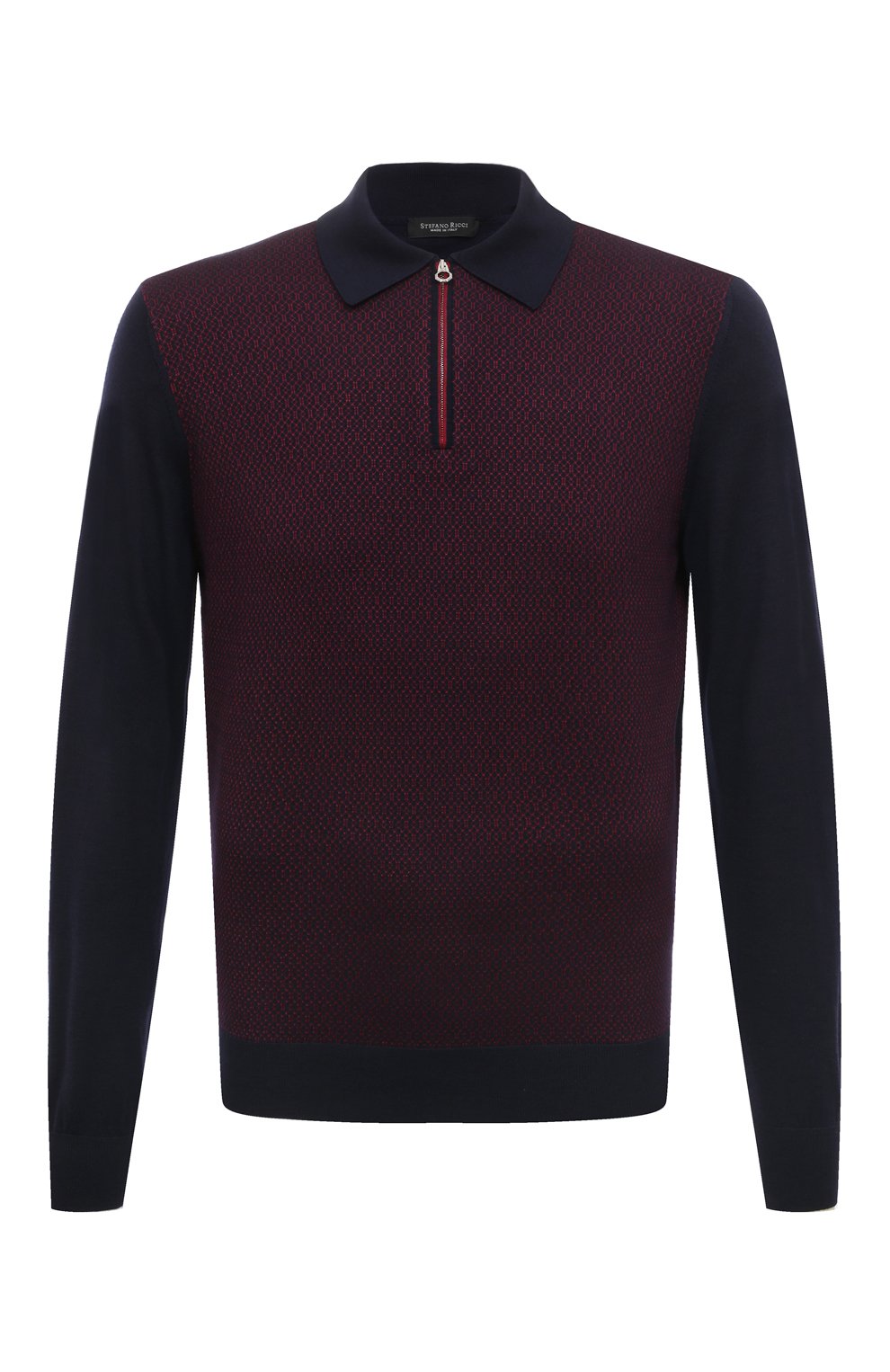 Поло из шерсти и шелка STEFANO RICCI, арт. KE06001AZ1/E23302/ALMIS, фото 1