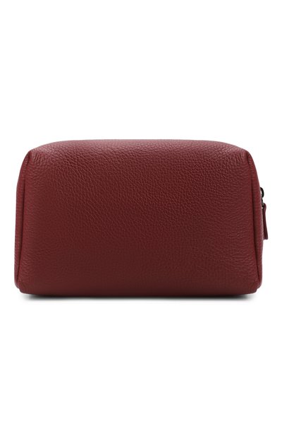 Кожаная косметичка COCCINELLE бордового цвета по цене 9975 руб., арт. E5 MUK 95 G0 01, фото 5 Кожаная косметичка COCCINELLE, арт. E5 MUK 95 G0 01, фото 5