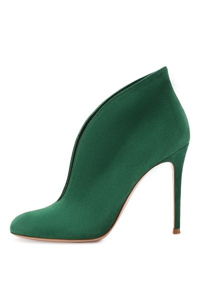 Замшевые ботильоны vamp GIANVITO ROSSI, арт. G29450.15RIC.CASLEAF, фото 3