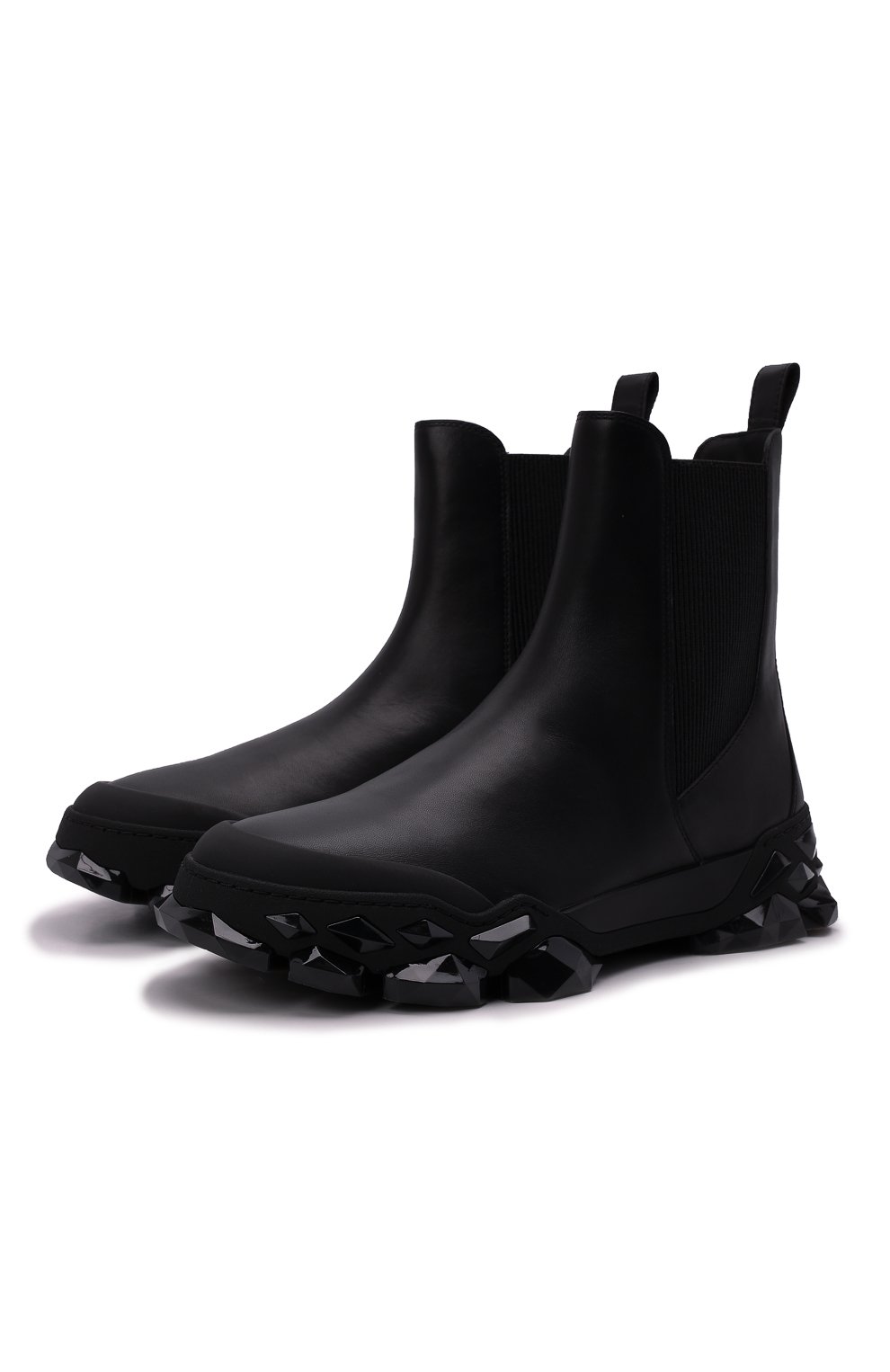 Кожаные челси diamond x chelsea JIMMY CHOO, арт. DIAM0ND X CHELSEA/M/SQM, фото 1