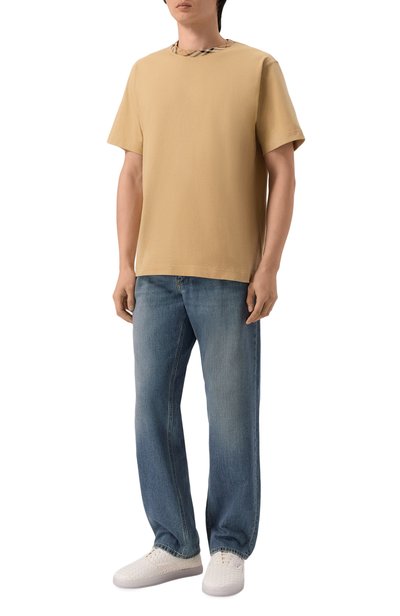 Мужская хлопковая футболка BURBERRY, арт. 8125511