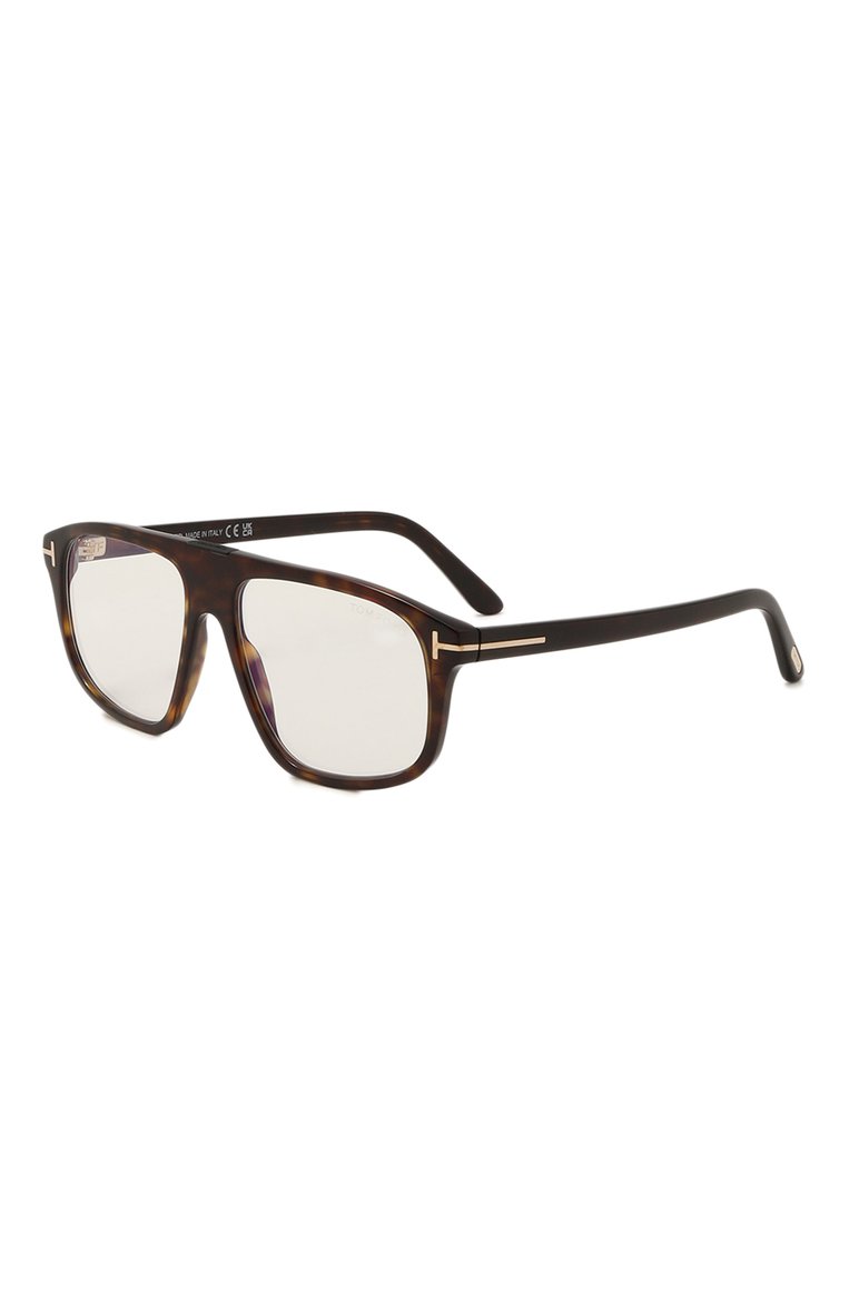 Мужские оправа TOM FORD коричневого цвета, арт. TF5901-B 052 | Фото 1 (Тип очков: Оправа; Материал: Пластик; Кросс-КТ: Оправы-мужское; Нос: Не проставлено; Региональные ограничения белый список (Axapta Mercury): Не проставлено; Очки форма: D-форма, Авиаторы; Оптика Гендер: оптика-мужское)