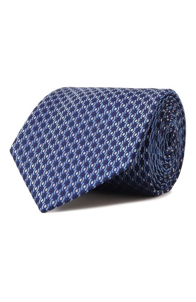 Мужской шелковый галстук CANALI, арт. 18/HJ04238