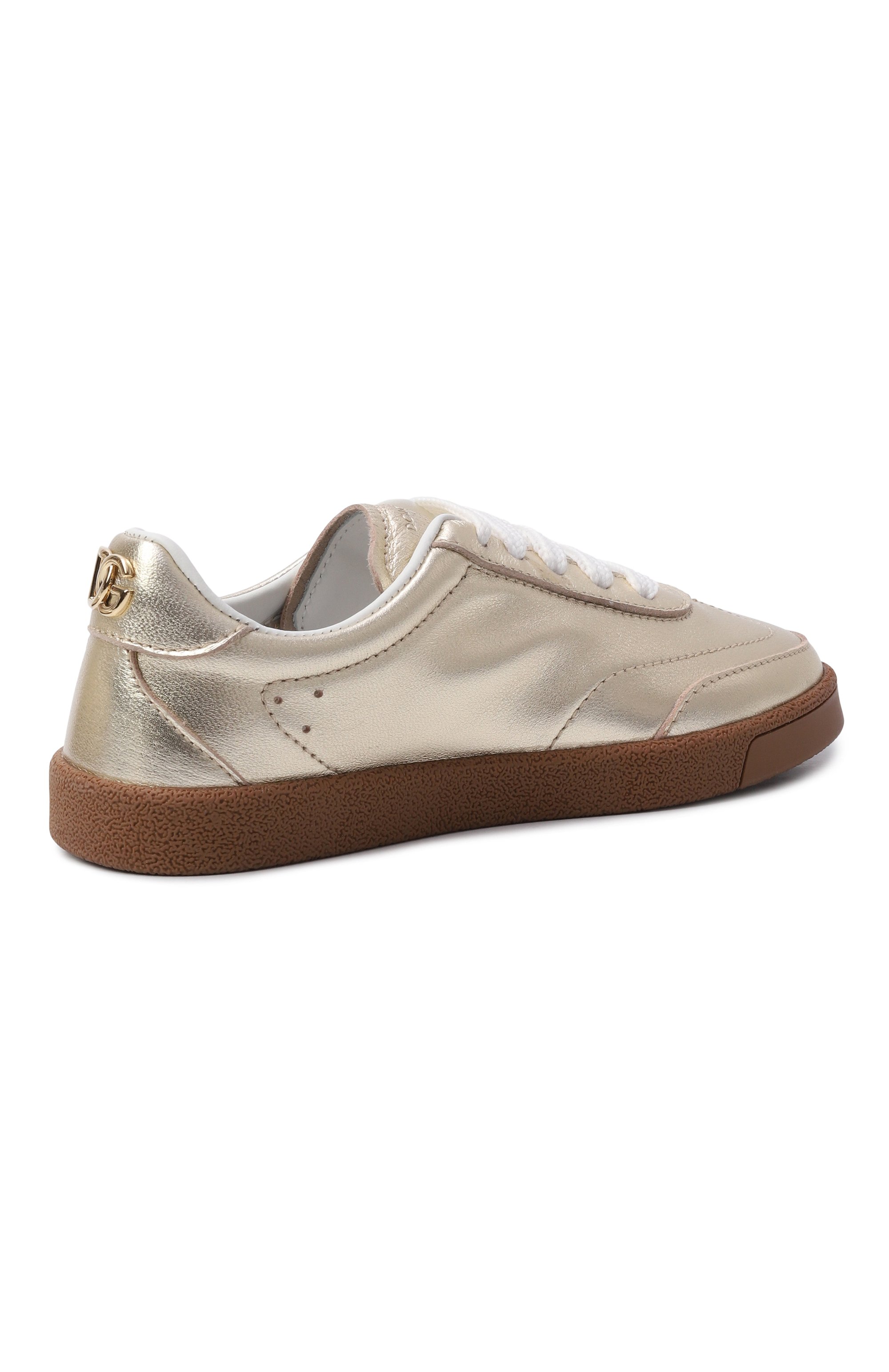 Кожаные кеды saint tropez DOLCE & GABBANA, арт. D11406/AE456, фото 3