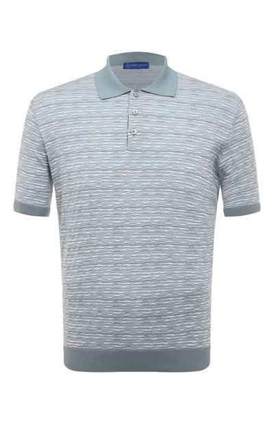 Хлопковое поло ANDREA CAMPAGNA, арт. SU23-93103, фото 1