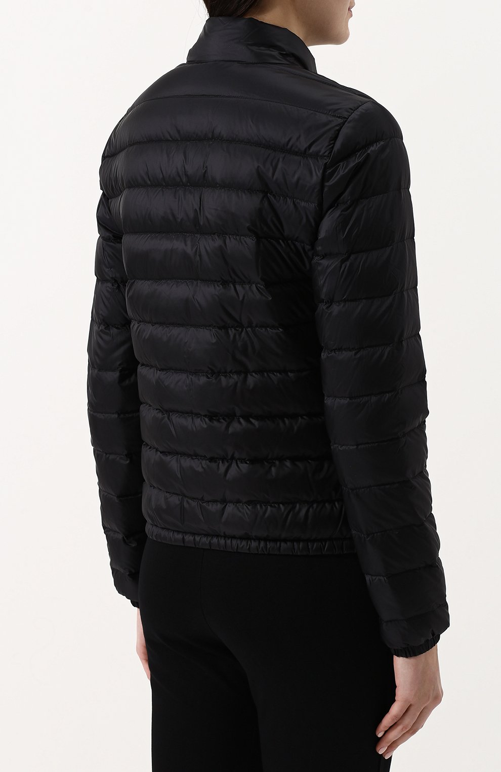 Стеганый пуховик с воротником-стойкой MONCLER, арт. D1-093-45379-99-53048, фото 4
