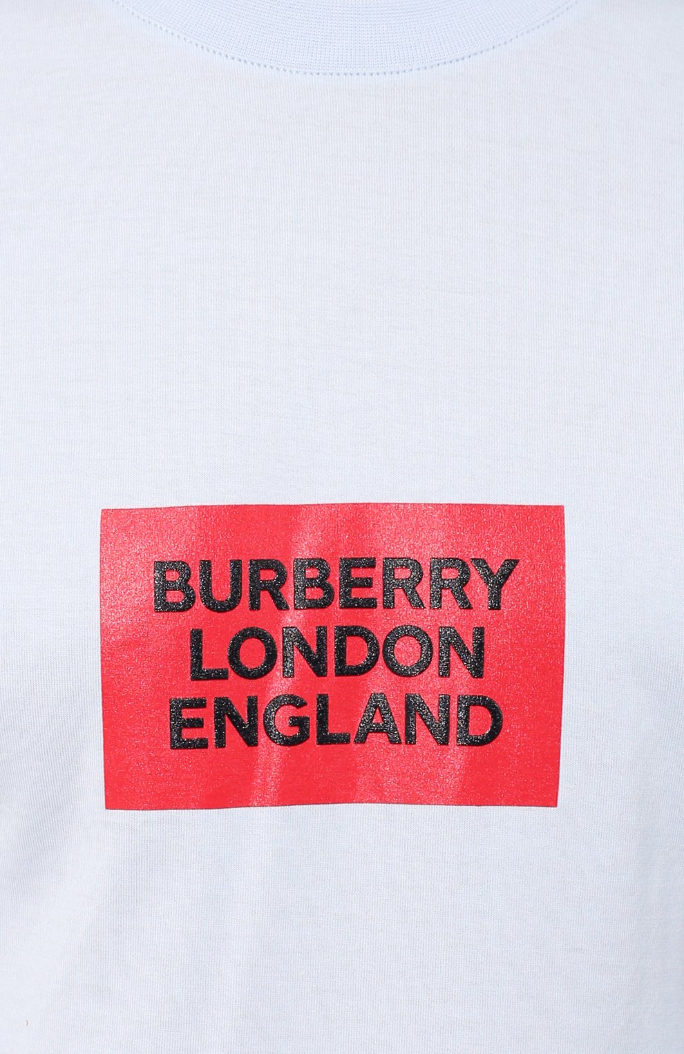 Хлопковая футболка BURBERRY, арт. 8014823, фото 5