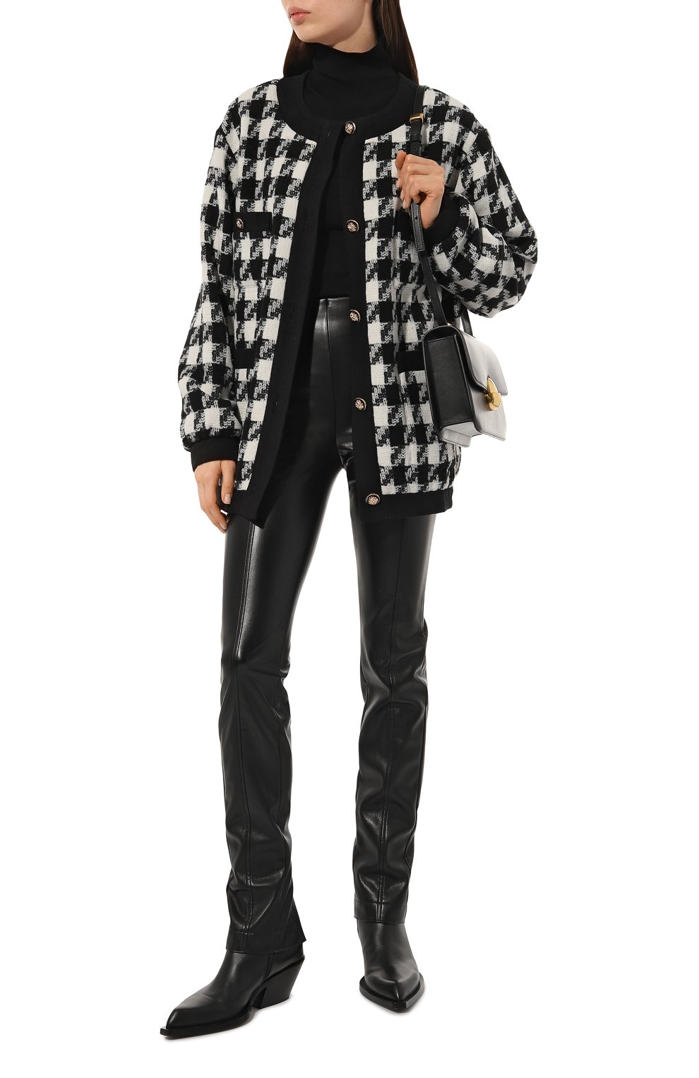 Легинсы из экокожи PATRIZIA PEPE, арт. 8P0497_E005, фото 2