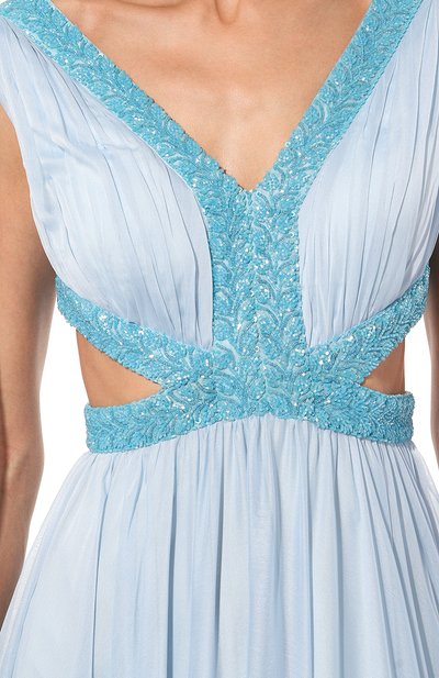 Платье из шелка и вискозы SPERANZA COUTURE, арт. SC025, фото 5