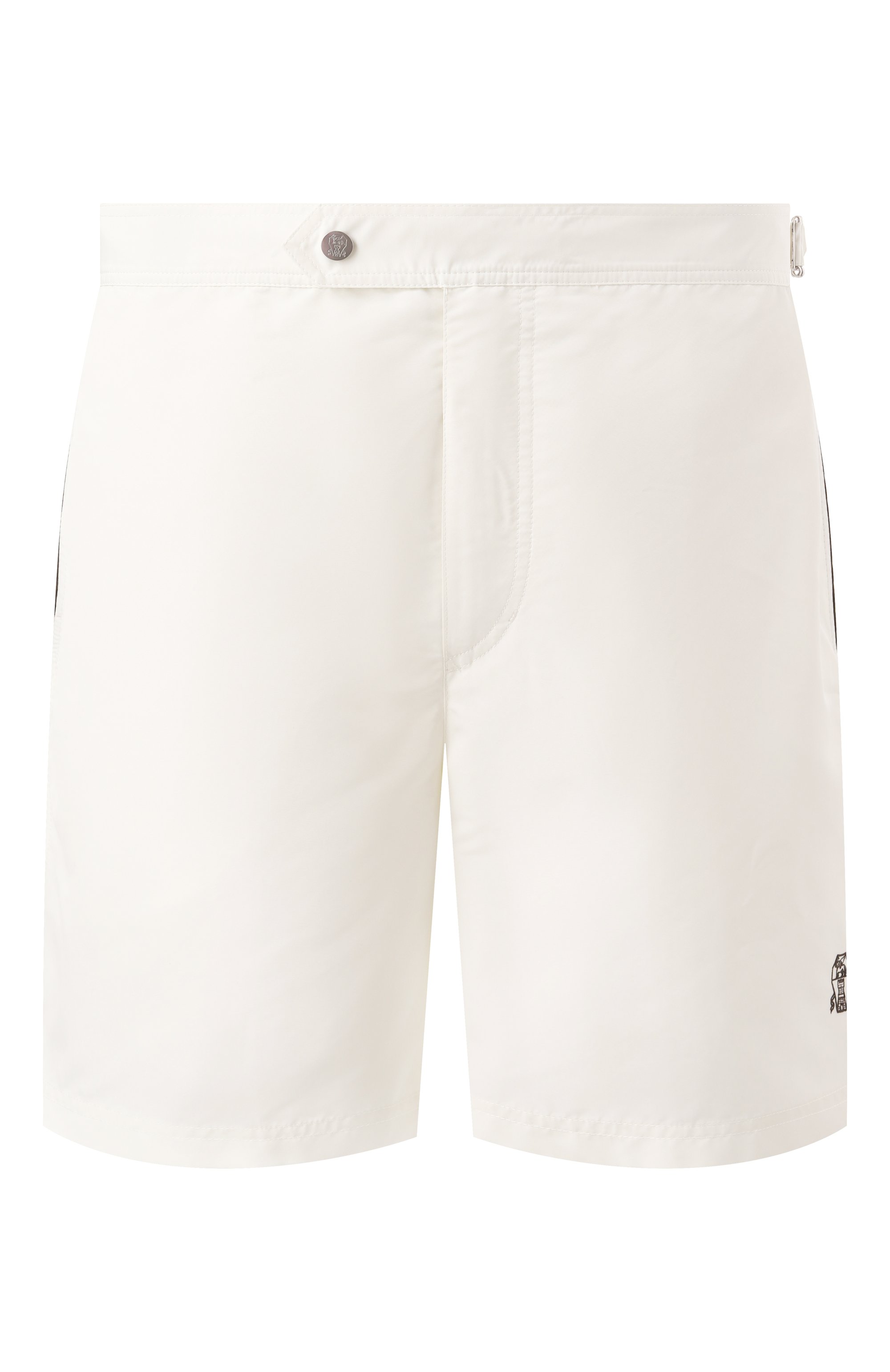 Плавки-шорты BRUNELLO CUCINELLI белого цвета по цене 61550 руб., арт. MW817045, фото 1 Плавки-шорты BRUNELLO CUCINELLI, арт. MW817045, фото 1