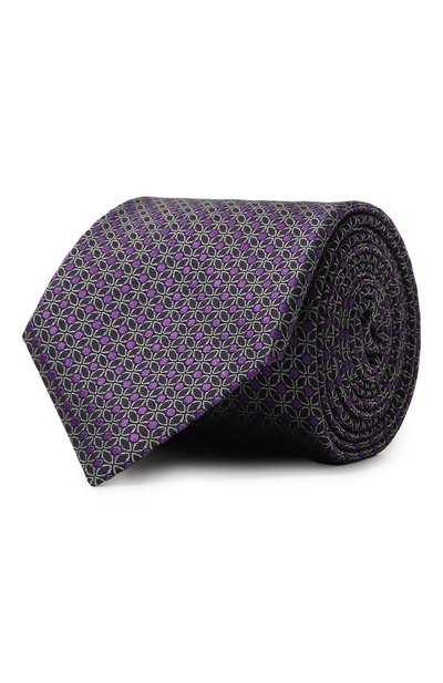 Мужской шелковый галстук CANALI, арт. 18/HJ03930