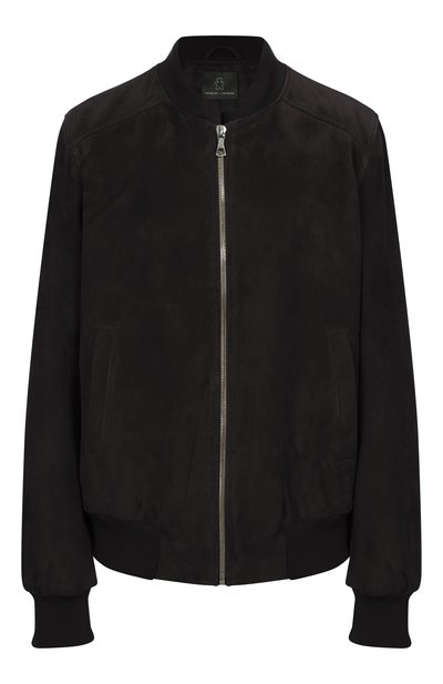 Женский замшевый бомбер MASLOV, арт. SMB01