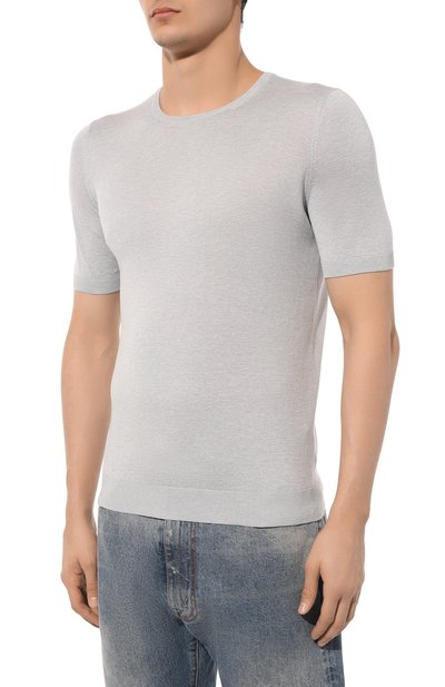 Шелковый джемпер ANDREA CAMPAGNA, арт. 43112/23503, фото 3