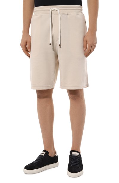 Хлопковые шорты BRUNELLO CUCINELLI, арт. M0T353242G, фото 3
