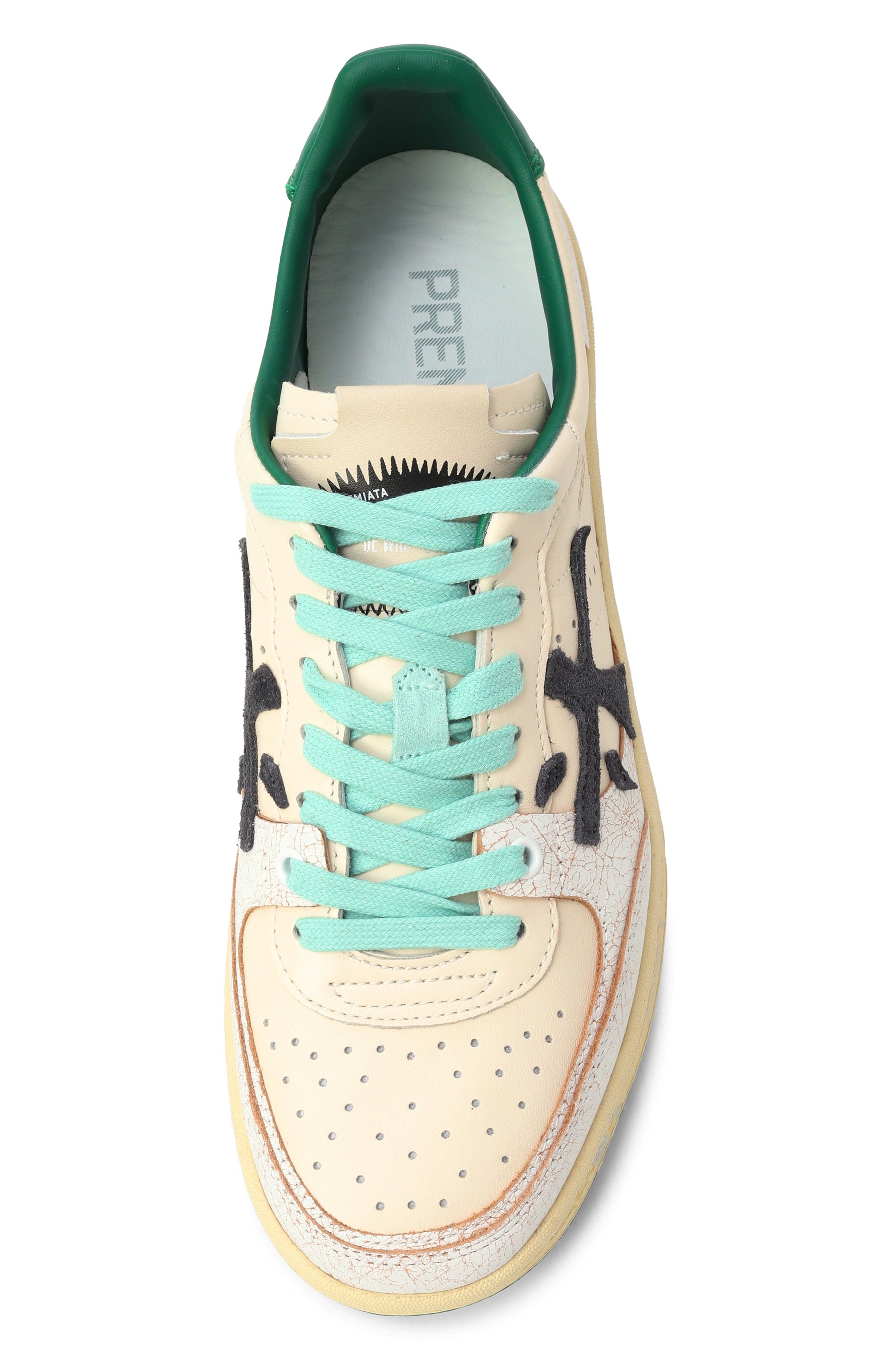 Кожаные кеды bskt clay-d PREMIATA, арт. BSKTCLAD/VAR 7309, фото 6