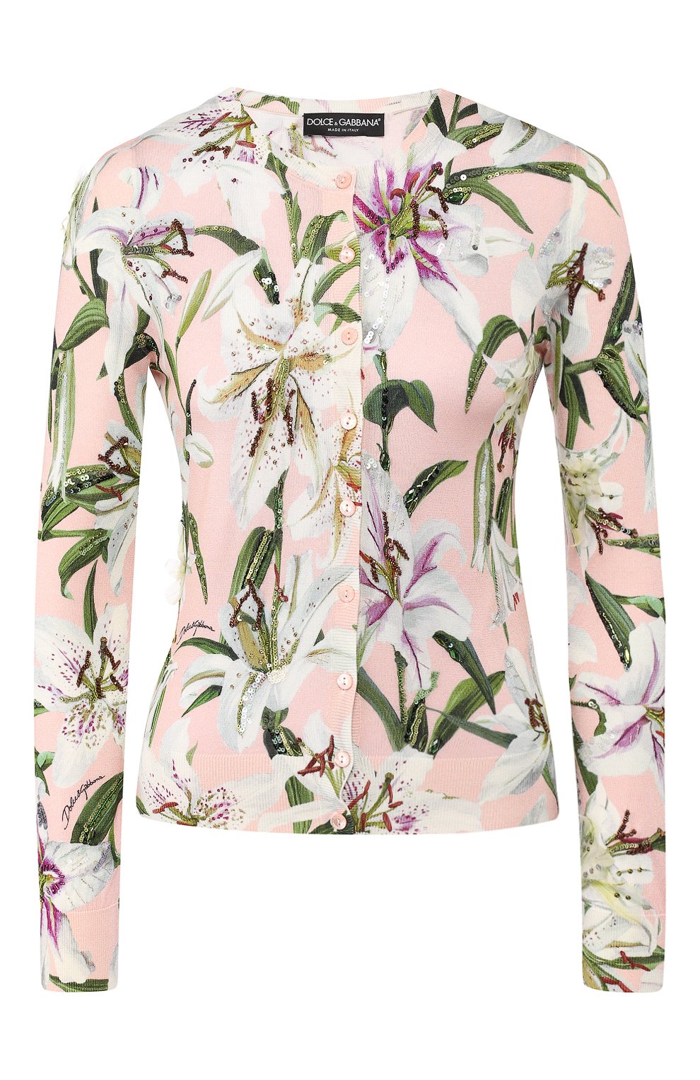 Шелковый кардиган DOLCE & GABBANA, арт. FX138Z/JAHGD, фото 1