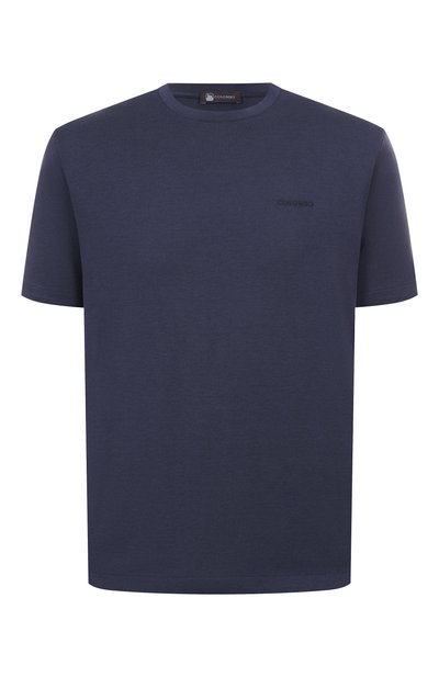 Мужская футболка из шелка и хлопка COLOMBO, арт. TS00412/M0146-U